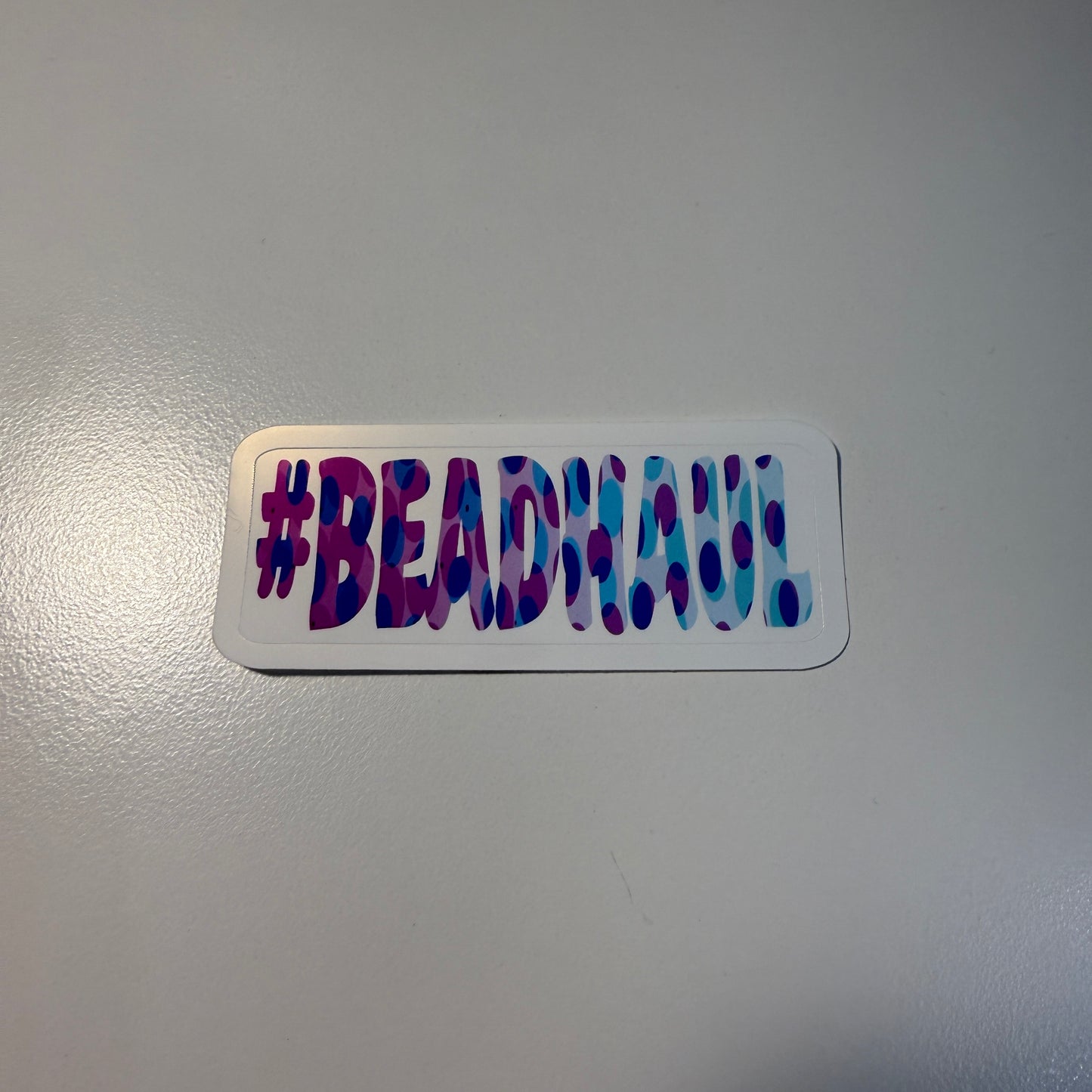 #BEADHAUL Easy Peel Glossy Sticker