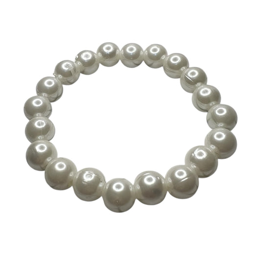 Timeless Glam Pearl Elastic Bracelet