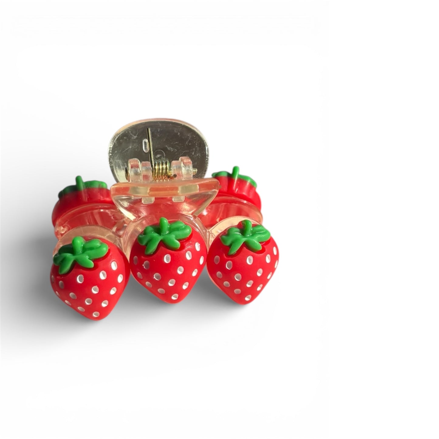 GRIP, STYLE, SLAY-Berry Sweet Medium Hair Claw Accessory-FS-41