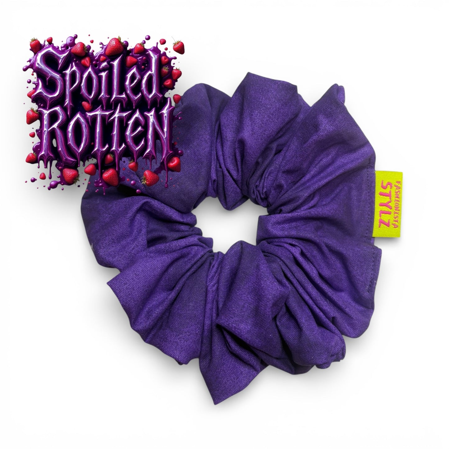 SPOILED ROTTEN- Hair Scrunchie
