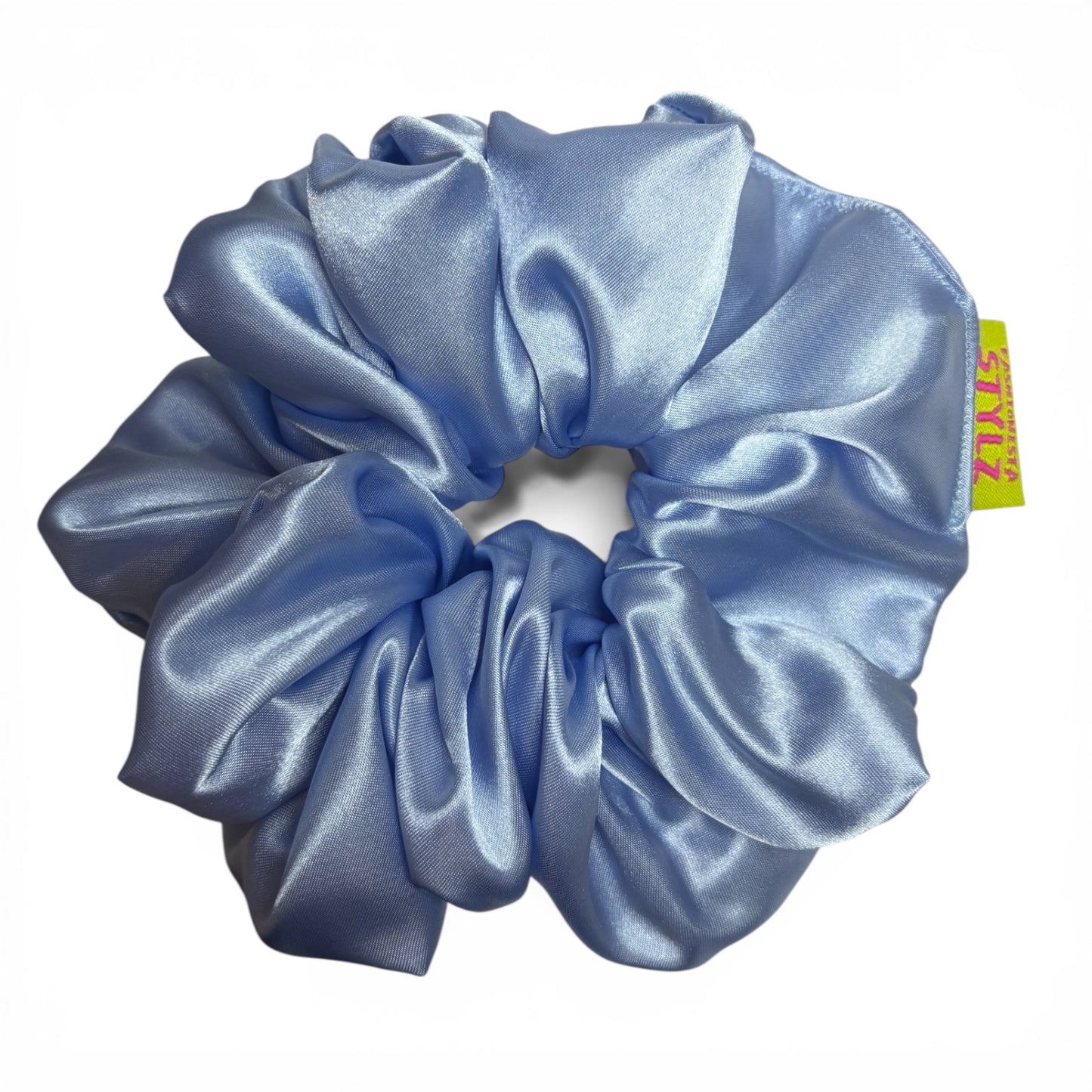 BERRY SWEET COLLECTION- Blue Strawberry Patch Hair Scrunchie