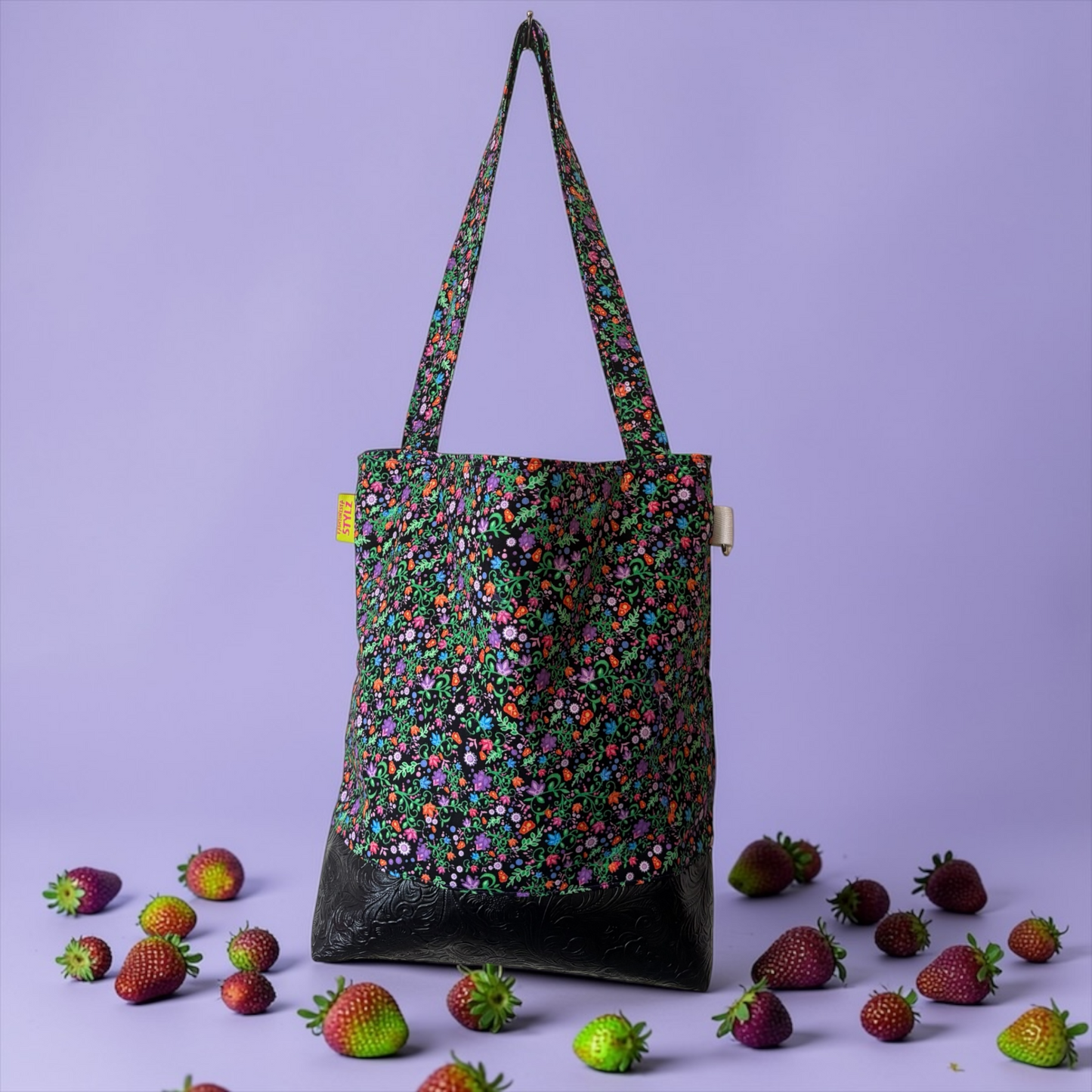 LAVENDER BLOOM- Grab n' Go Tote Bag