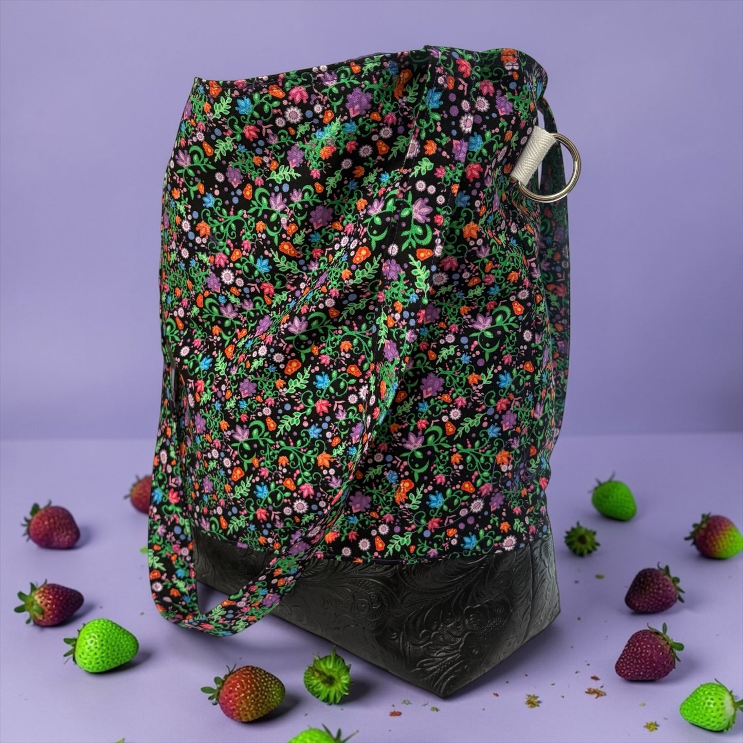 LAVENDER BLOOM- Grab n' Go Tote Bag