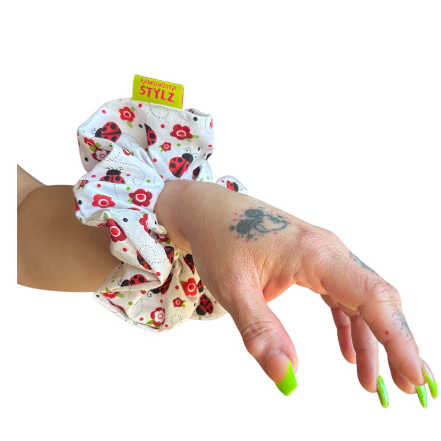 LOVE BUG- Scrunchie Hair Accessory