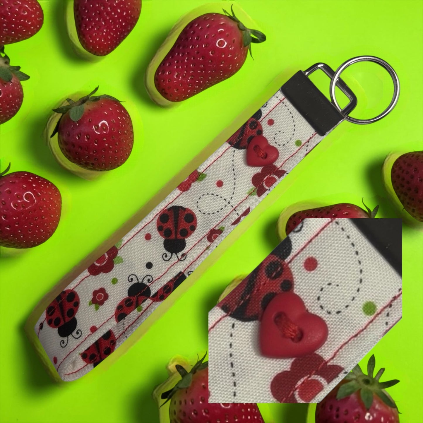 BERRY SWEET COLLECTION- Love Bug Wristlet- FS-28