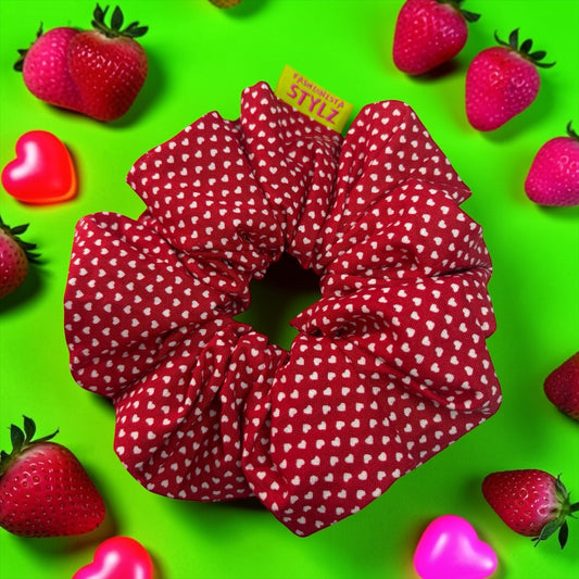 SPOILED ROTTEN- Hearts Scrunchie