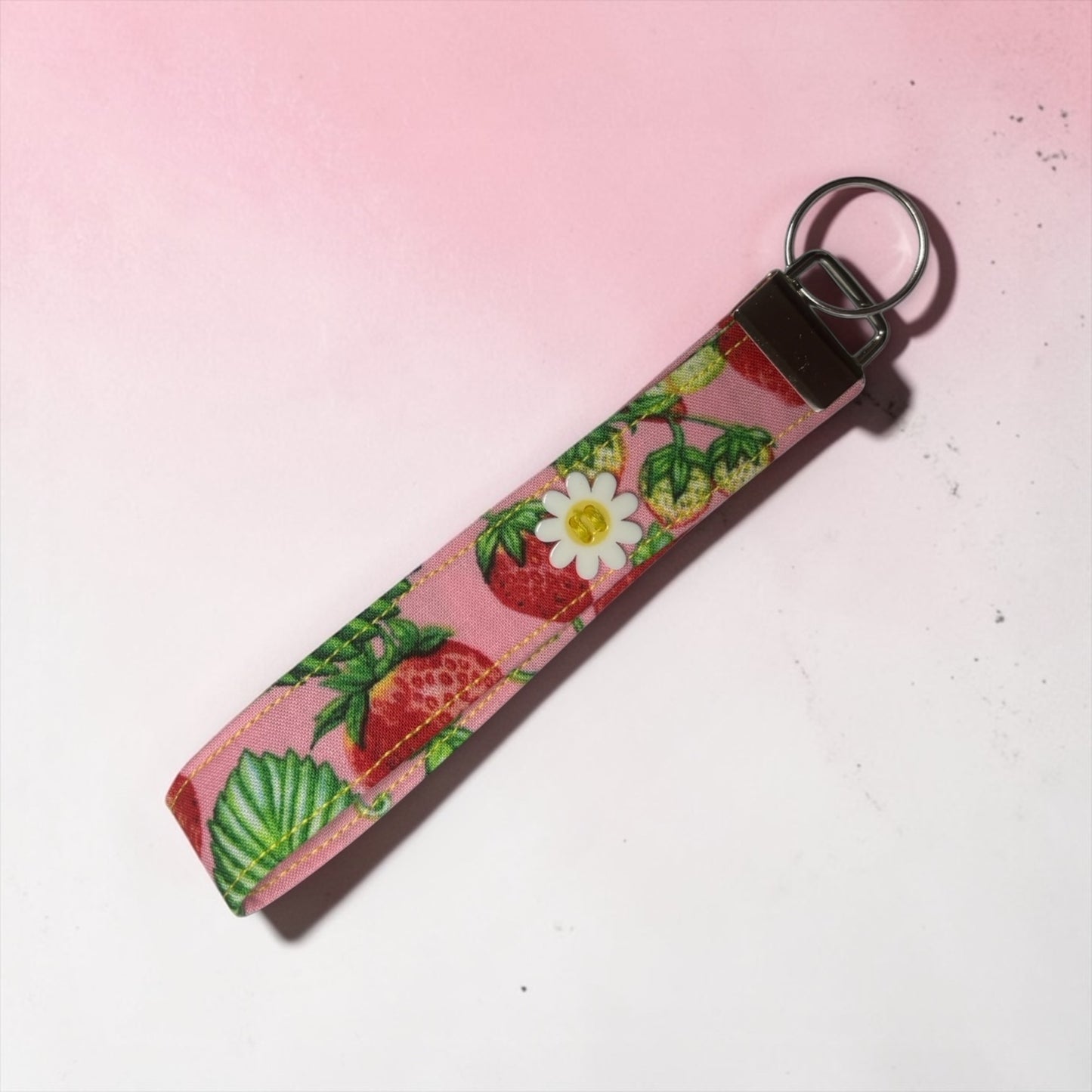BERRY SWEET COLLECTION- Strawberry Patch Pink Wristlet-FS-30
