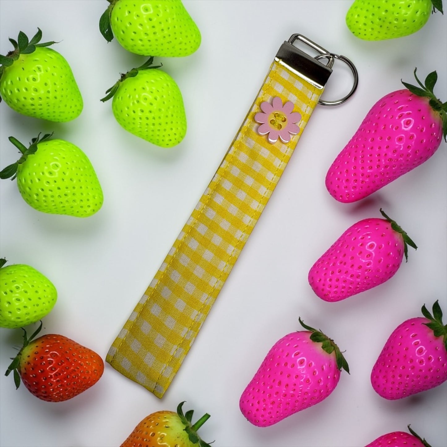 BERRY SWEET COLLECTION- Sunny & Sweet- Wristlet Key Holder- FS-27