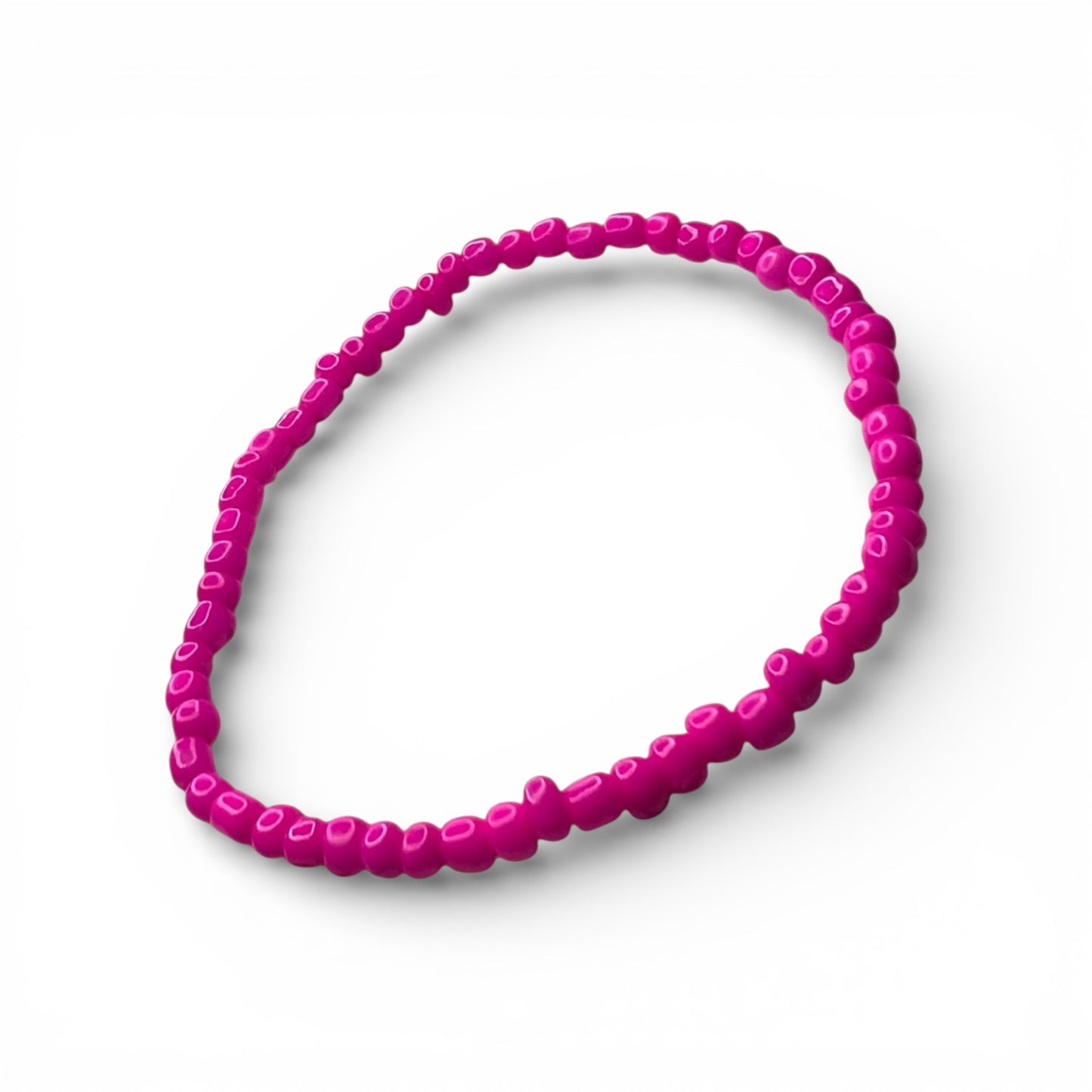 BERRY SWEET COLLECTION- Neon Pink Strawberry Bracelet