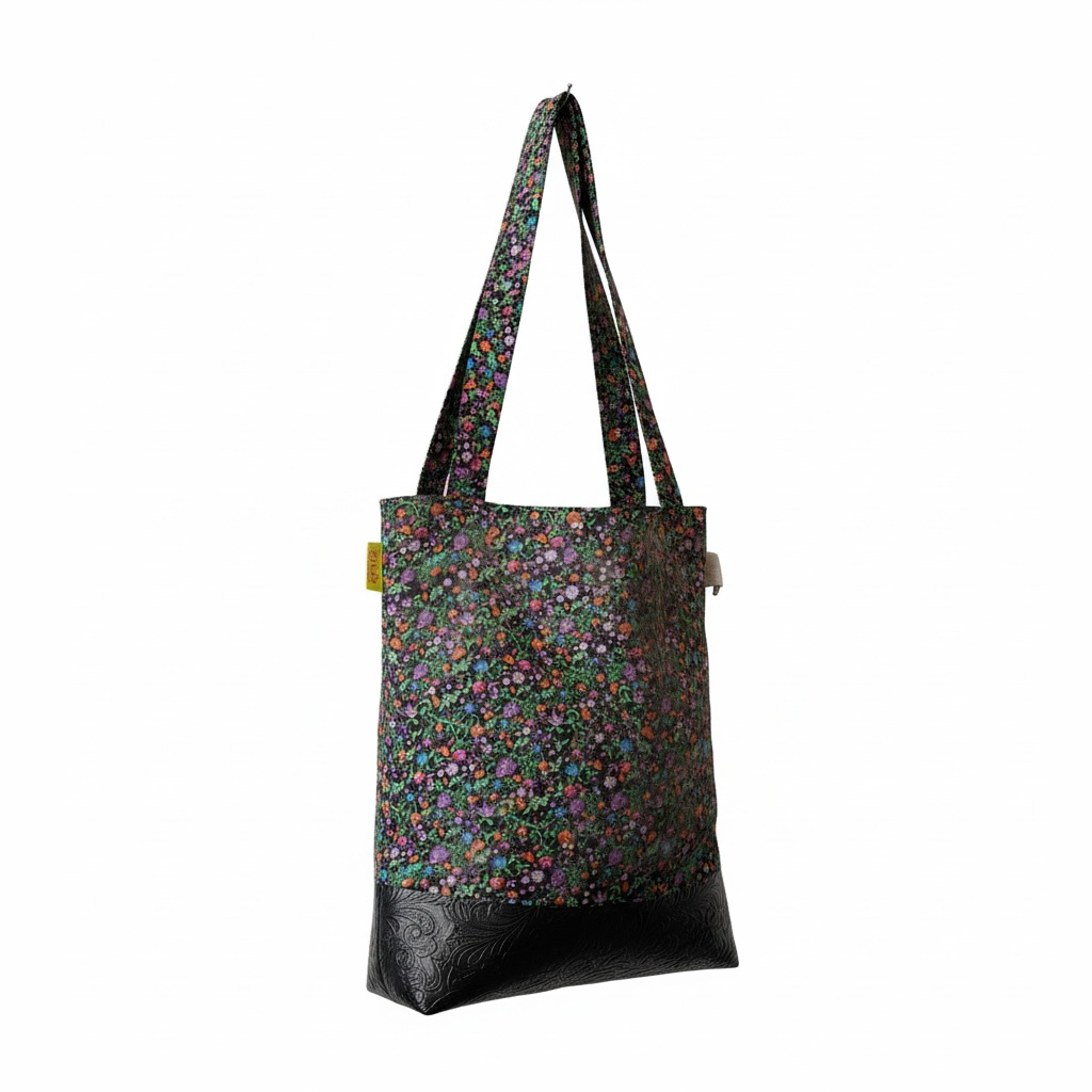 LAVENDER BLOOM- Grab n' Go Tote Bag