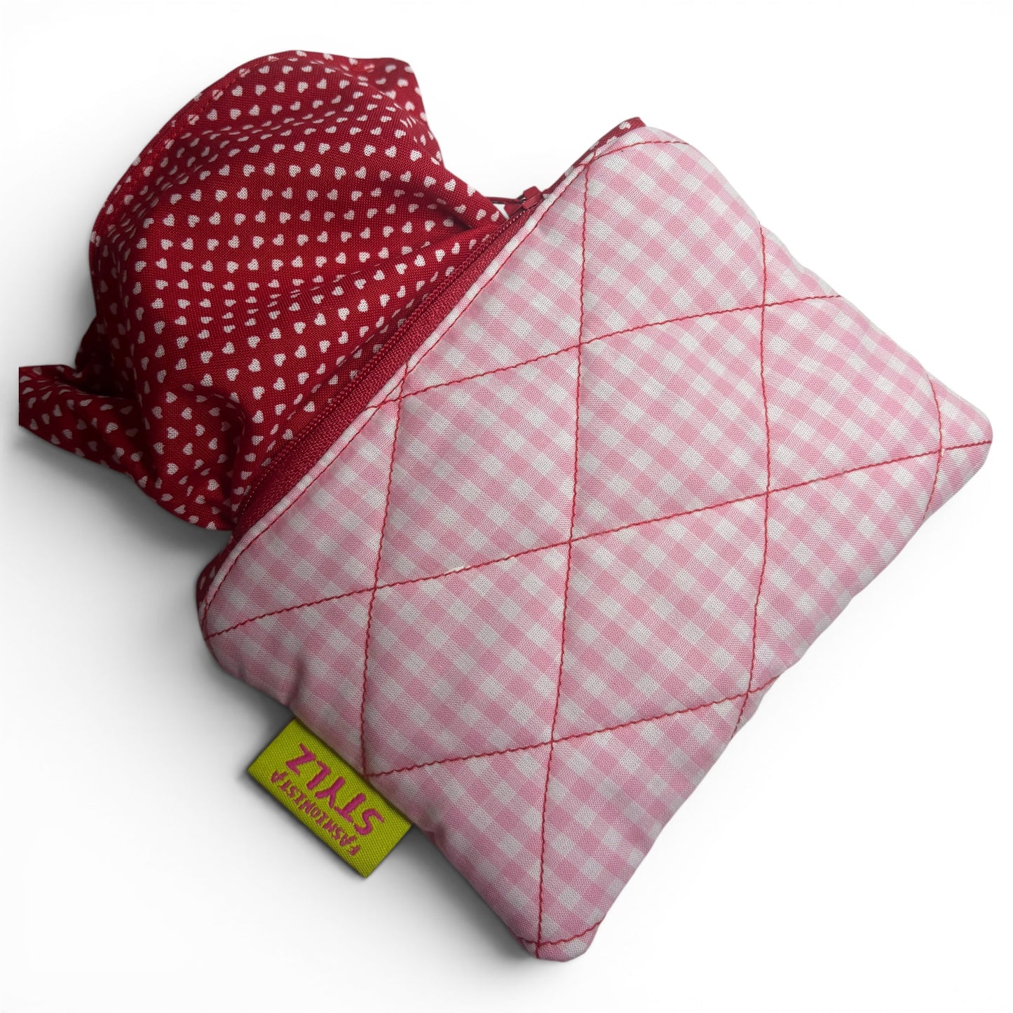 BERRY SWEET- Quilted Card Wallet
