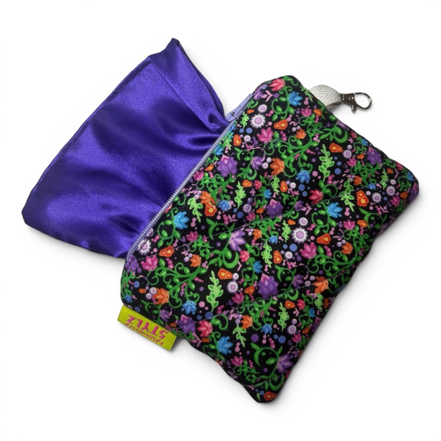 LAVENDER BLOOM- Quilted Card