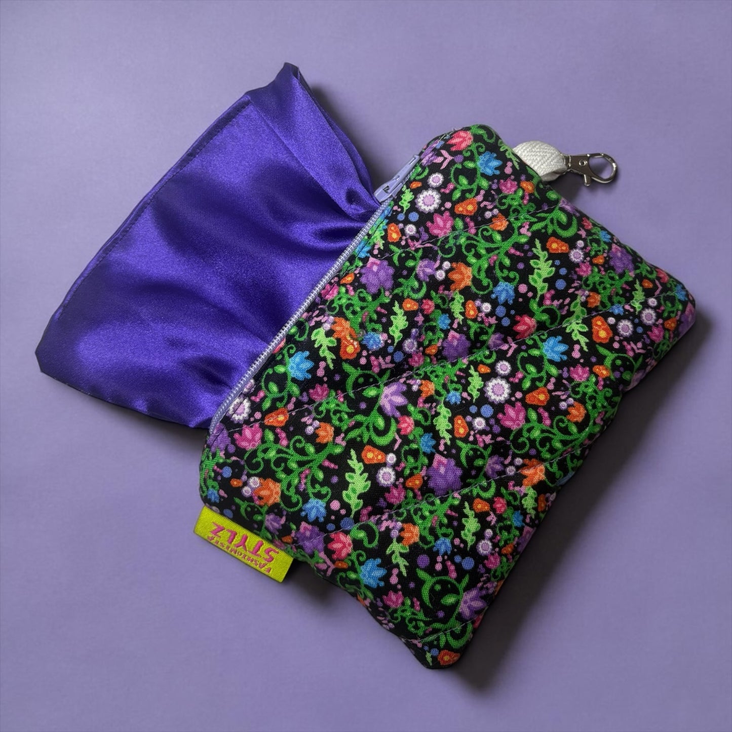 LAVENDER BLOOM- Quilted Card