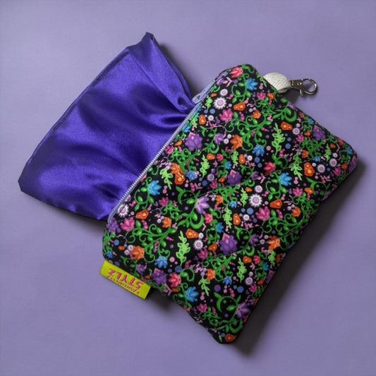 LAVENDER BLOOM- Quilted Card